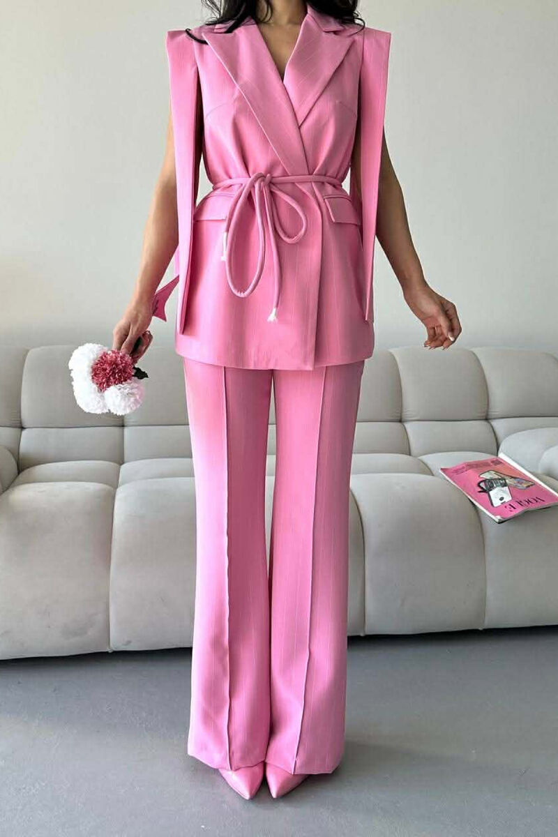 SET JELEK+PANTALLONA PER FEMRA NE NGJYRE ROZE - 10