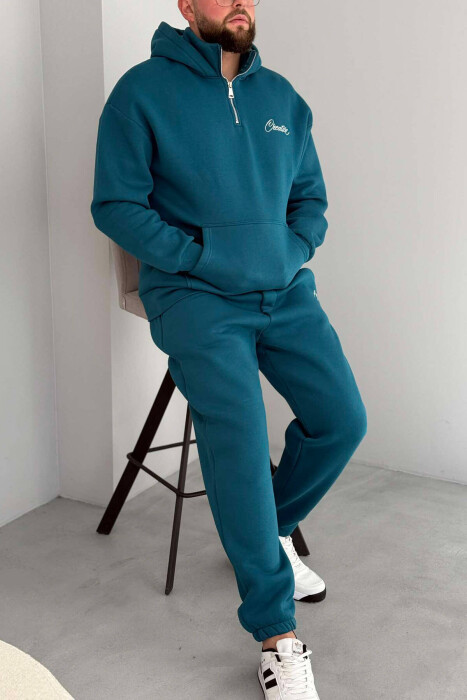 SET ME PUSH ME KAPUC PËR MESHKUJ NË NGJYRËN GUR KALI - 2