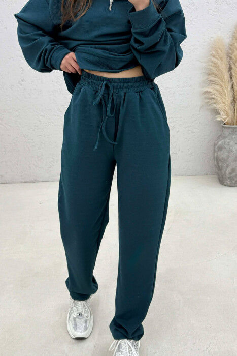 SET NJE NGJYRESH BLUZE ME ZINXHIR + TUTA PER FEMRA NE NGJYRE GUR KALI - 3