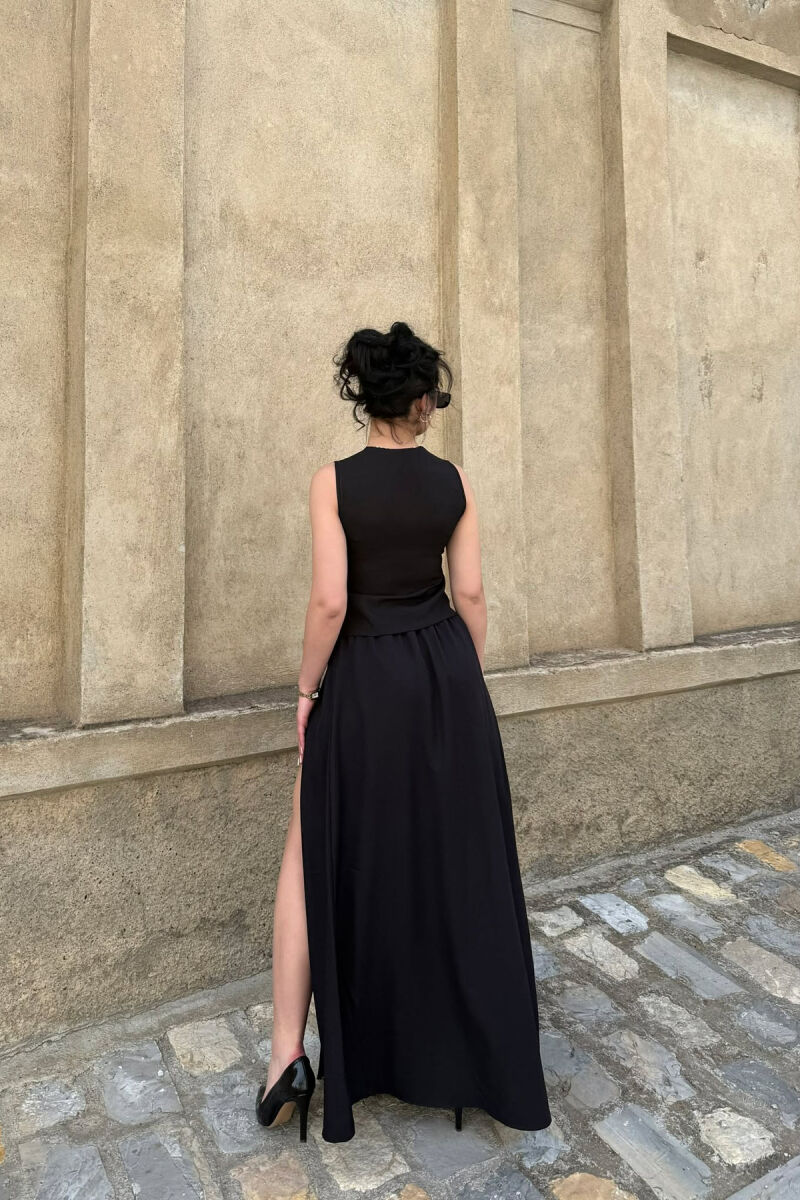 SET NJE NGJYRESH JELEK + FUNDPANTALLON PER FEMRA NE NGJYRE TE ZEZE - 2