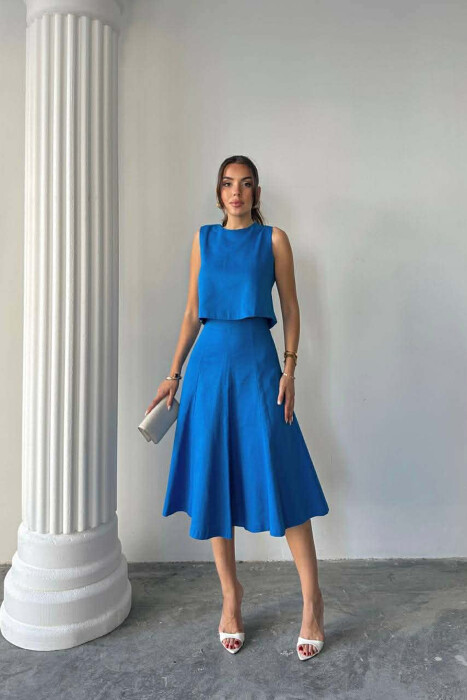 SET NJE NGJYRESH KANATIERE+FUND PER FEMRA NE NGJYRE BLU - 3