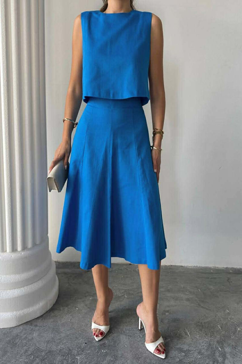 SET NJE NGJYRESH KANATIERE+FUND PER FEMRA NE NGJYRE BLU - 4