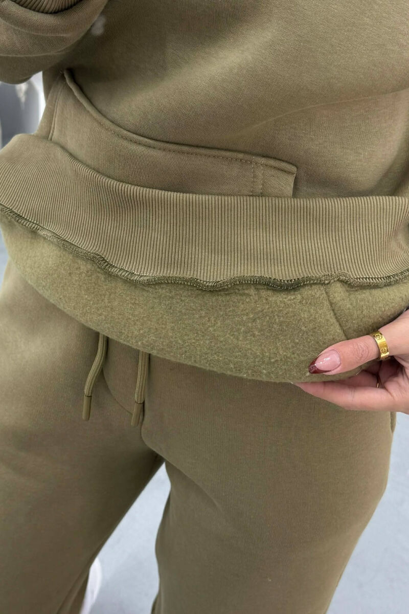 SET NJE NGJYRESH ME PUSH HOODIE+TUTA PER FEMRA NE NGJYRE ULLI - 4