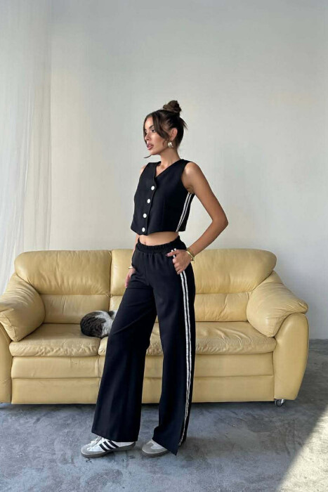 SET NJE NGJYRESH PER FEMRA JELEK + PANTALLONA NE NGJYRE TE ZEZE - 4