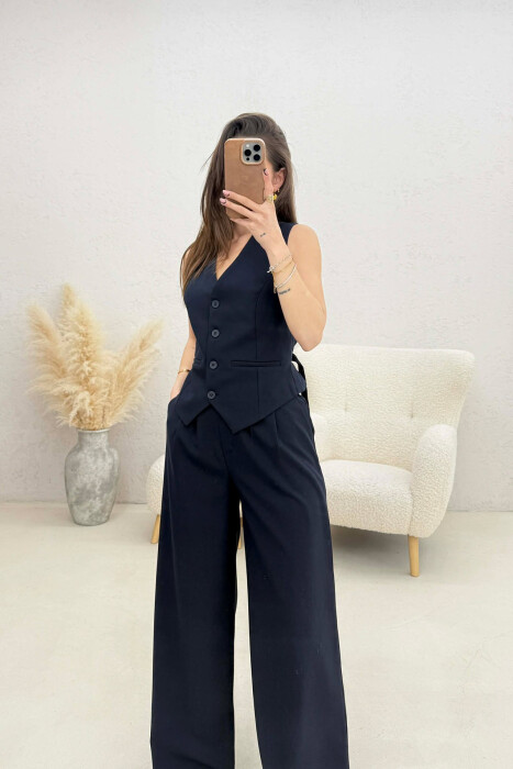 SET NJË NGJYRËSH PËR FEMRA NË NGJYRËN BLU - 3