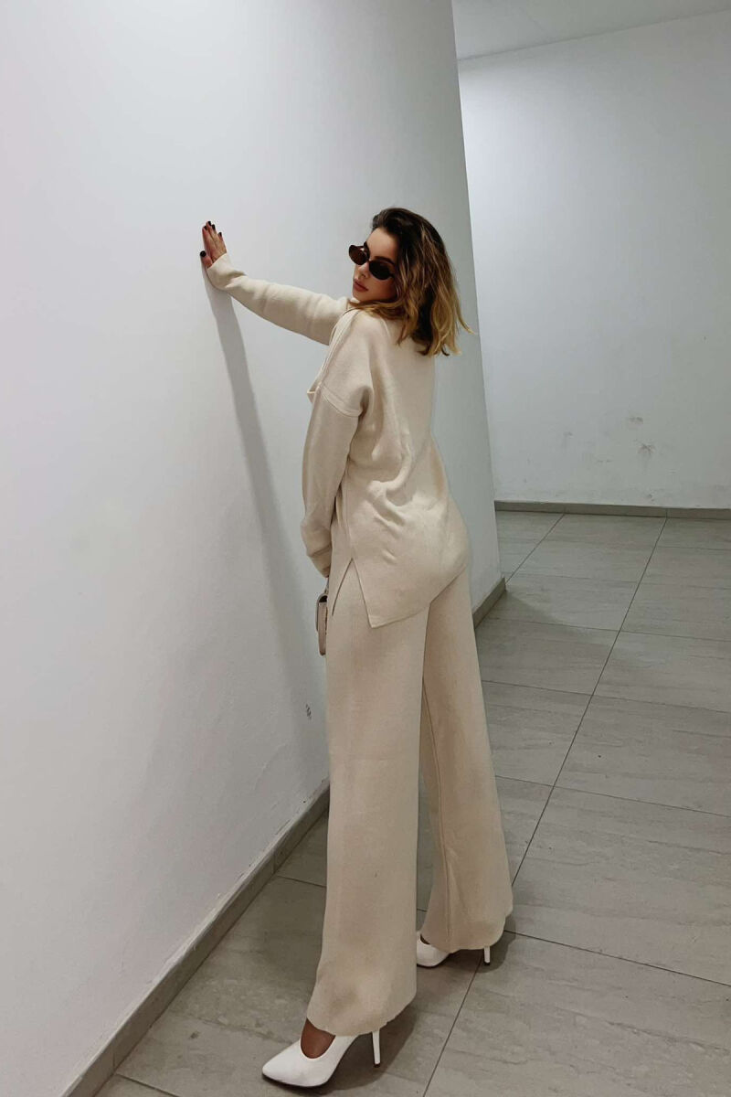 SET NJË NGJYRËSH PËR FEMRA NË NGJYRËN KREM - 4