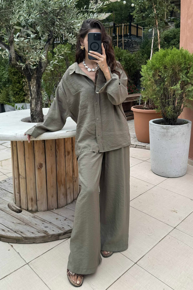 SET NJË NGJYRËSH PËR FEMRA NË NGJYRËN ULLI - 3