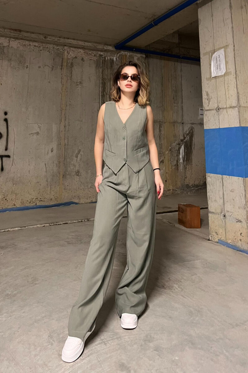 SET NJË NGJYRËSH PËR FEMRA NË NGJYRËN ULLI - 1