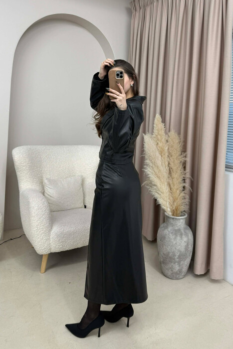 SET NJE NGJYRESH XHAKETE LEKURE + FUND PER FEMRA NE NGJYRE TE ZEZE - 2