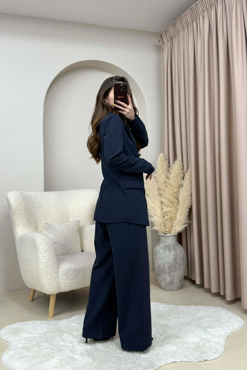 SET NJE NGJYRESH XHAKETE +PANTALLONA PER FEMRA NE NGJYRE BLU TE ERRET - 4
