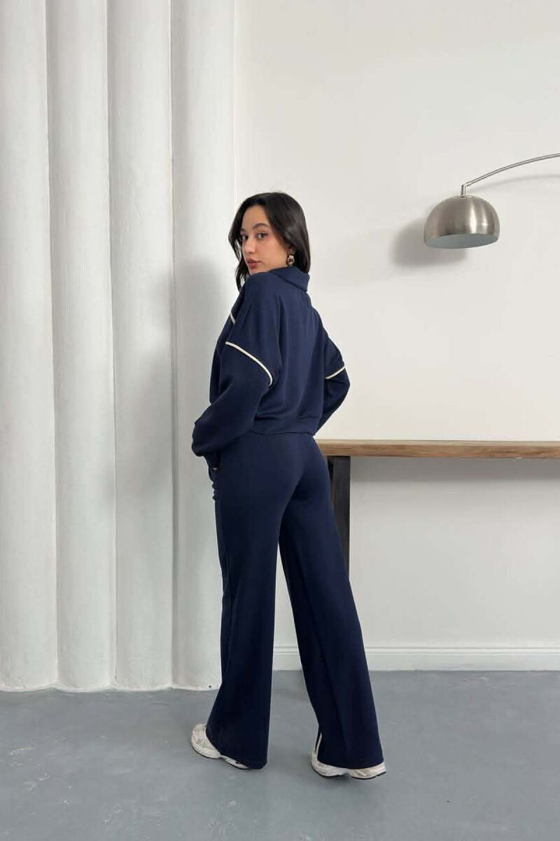 SET NJE NGJYRESH XHAKETE + TUTA PER FEMRA NE NGJYRE BLU - 6
