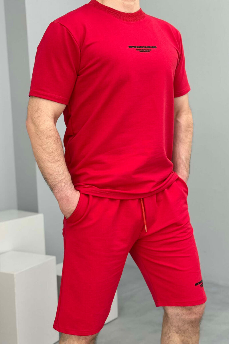 SET PËR MESHKUJ NË NGJYRËN E KUQE - 3