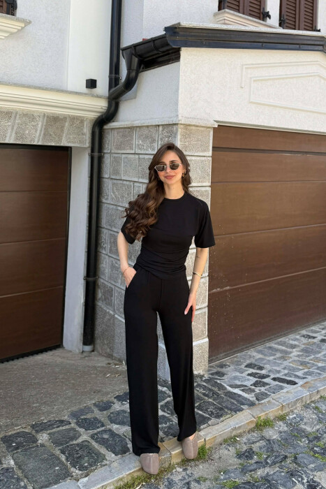 SET T-SHIRT+ TUTA PER FEMRA NE NGJYRE TE ZEZE - 1