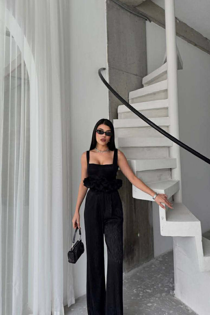 SET XHAKETE E SHKURTER+ KANATIERE+PANTALLONA TE GJERA PER FEMRA NE NGJYRE TE ZEZE - 6