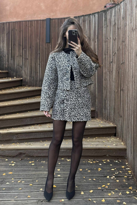 SET XHAKETE E SHKURTER LEOPARD+FUND PER FEMRA NE NGJYRE BEZHE - 2