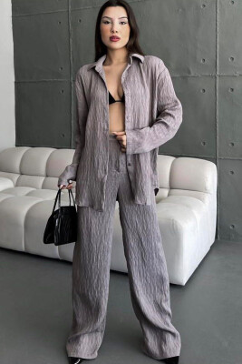 SHIRT AND PANTS WOMAN SET GREY/GRI 