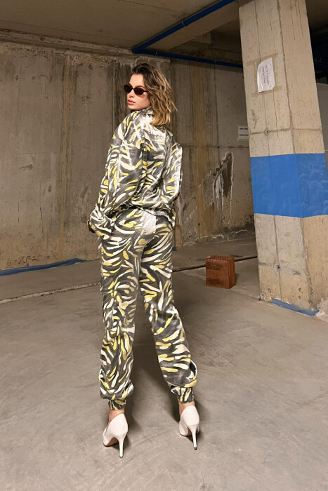 SHIRT+TROUSERS DIFFERENT DESIGN WOMEN SET GREY/GRI - 4