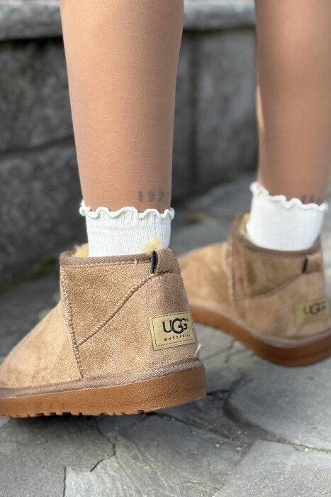 SHORT SIMPLE WOMAN UGG BEIGE/BEZHE - 3