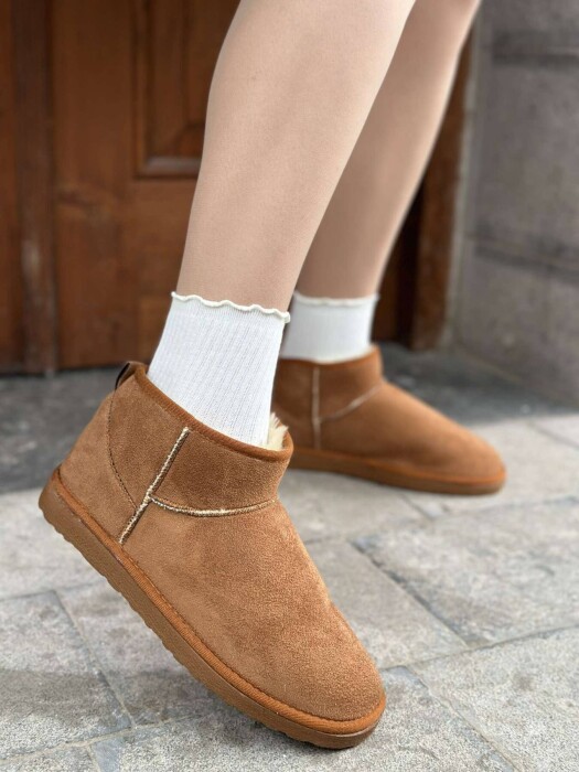 SHORT SIMPLE WOMAN UGG BROWN/KAFE - 4