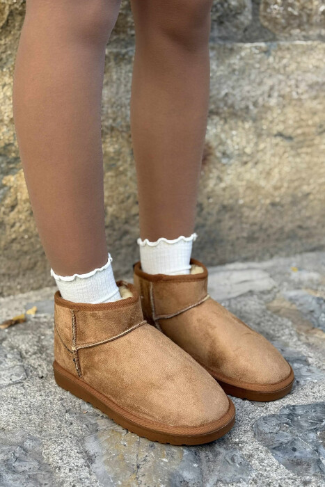 SHORT SIMPLE WOMAN UGG BROWN/KAFE 