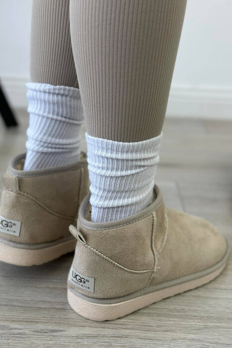 SHORT SIMPLE WOMAN UGG CREAM/KREM - 2