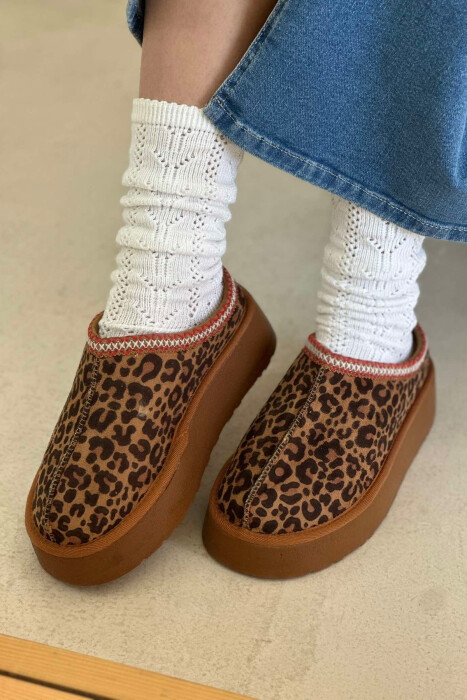 SHORT WARM WOMEN UGG LEO/LEOPARD - 2