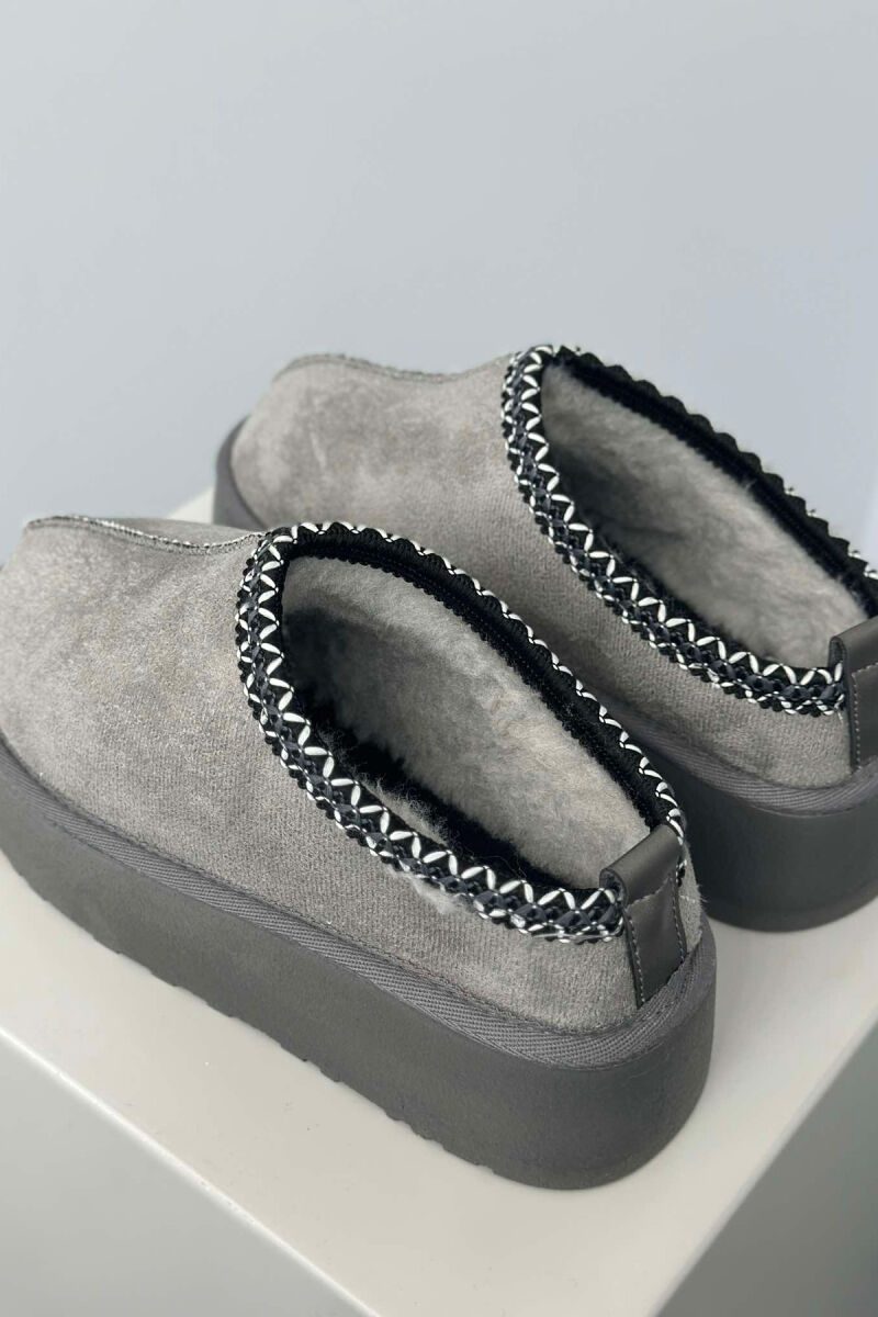 SHORT WARM WOMEN UGG LIGHT GREY/GZ - 4