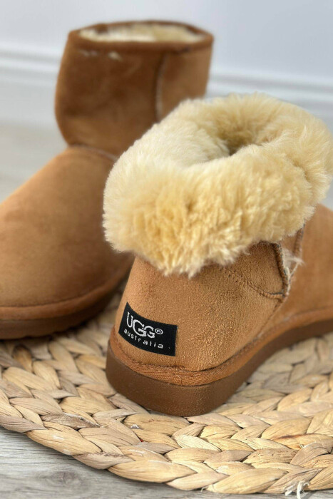 SHORT WOMEN UGG BROWN/KAFE - 3