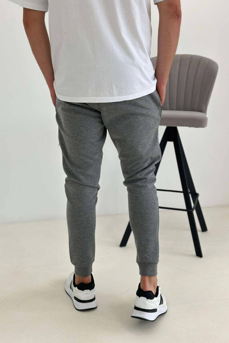 SIDE POCKET MEN SWEATPANTS IN GREY COLOR - 2