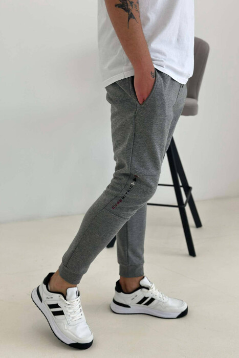 SIDE POCKET MEN SWEATPANTS IN GREY COLOR - 5