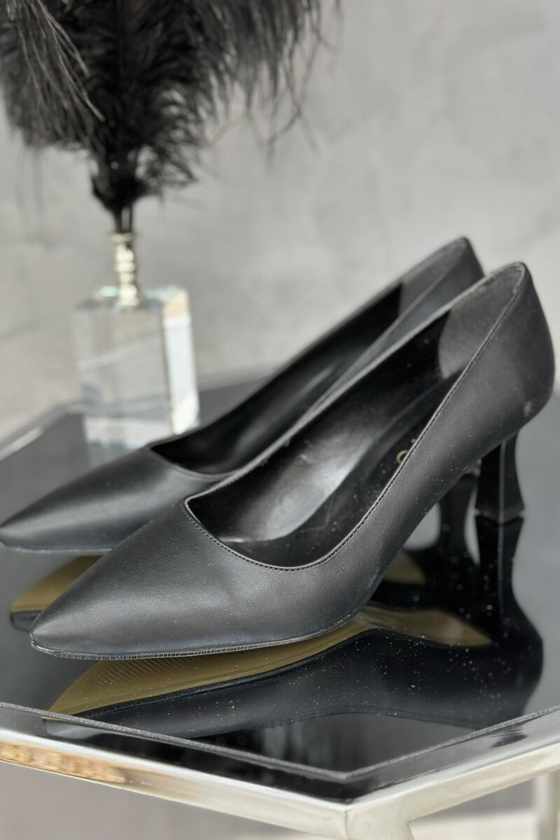 SIMPLE CLASSIC WOMAN HEELS BLACK/ E ZEZE - 1