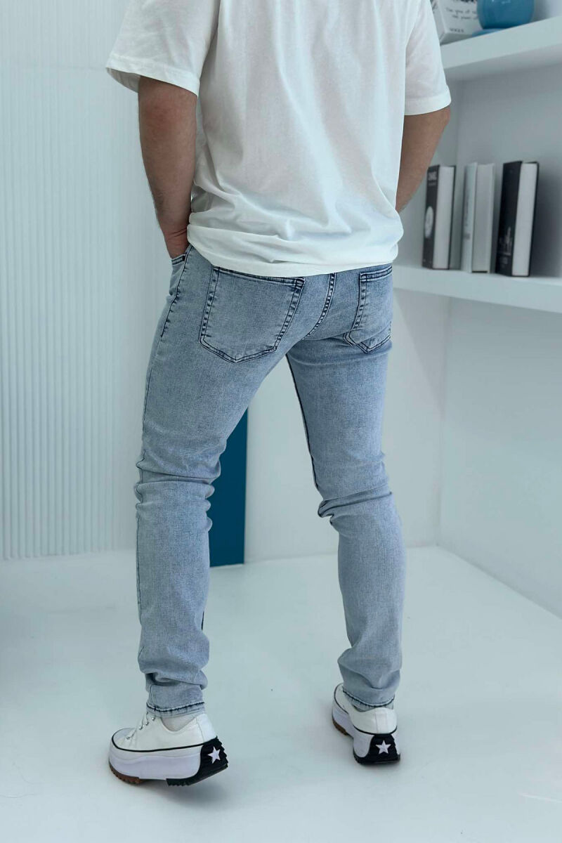 SIMPLE ELASTIC MEN JEANS LIGHTBLUE/BZ - 4