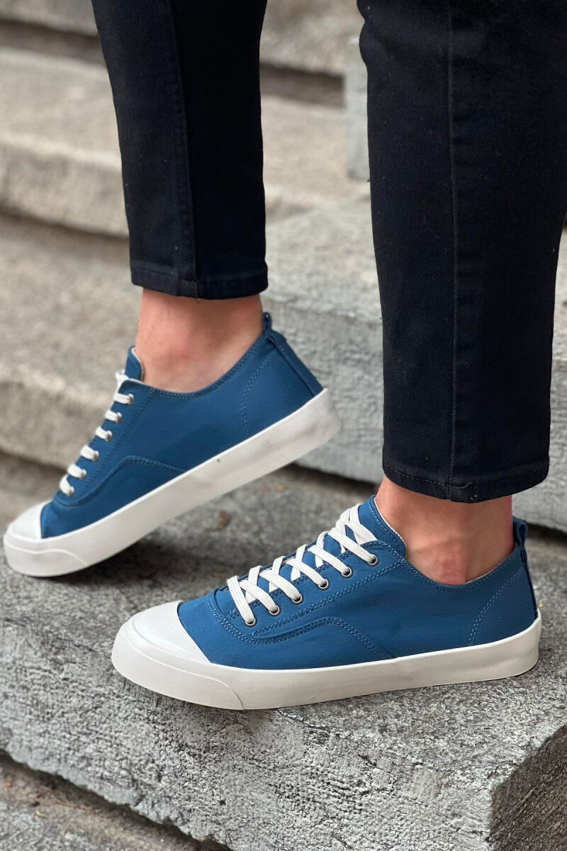 SIMPLE EVERYDAY MAN SHOES BLUE/BLU - 1