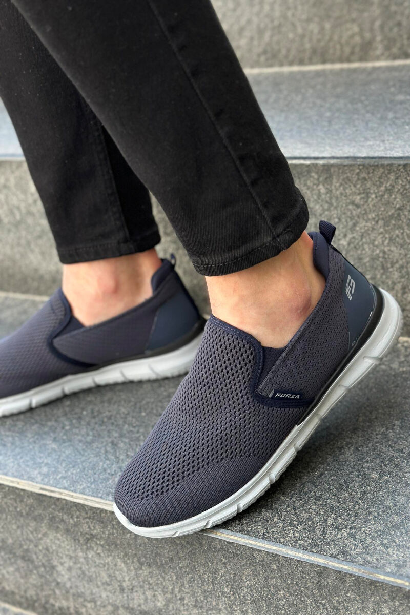 SIMPLE EVERYDAY MAN SHOES BLUE/BLU - 1