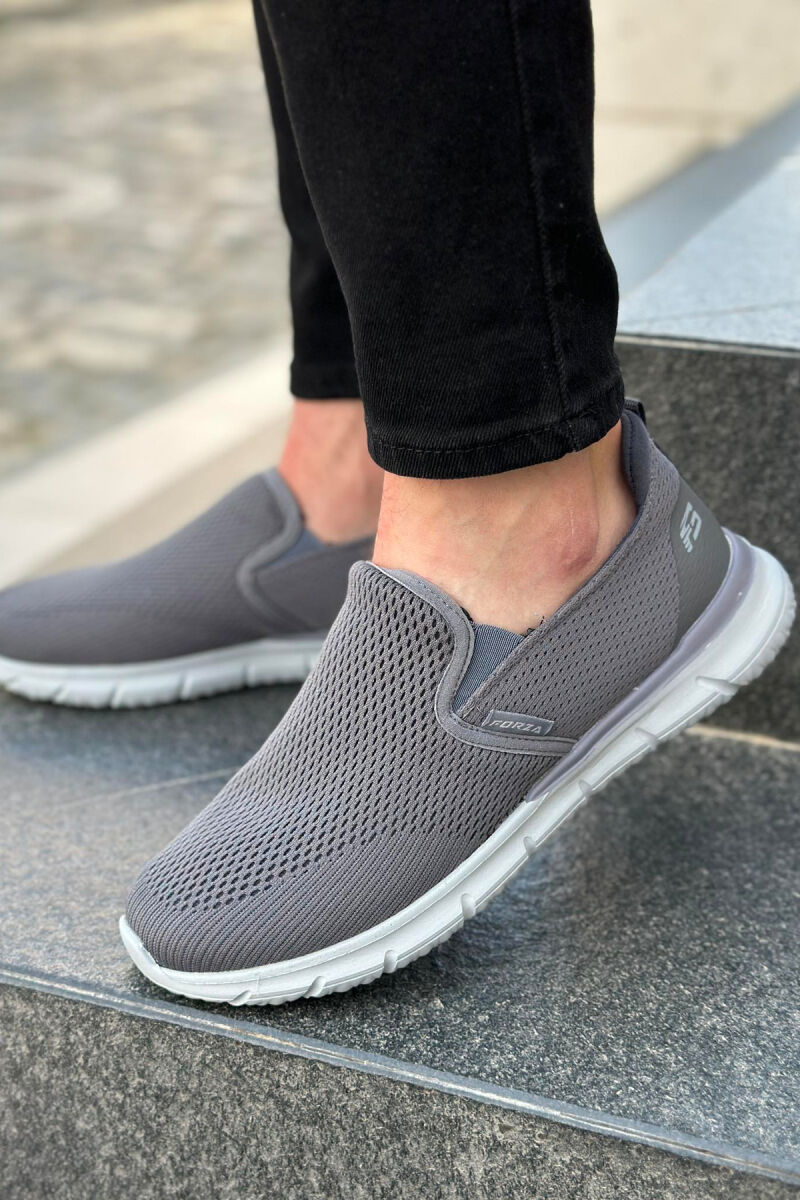 SIMPLE EVERYDAY MAN SHOES GREY-GREY/GG - 3