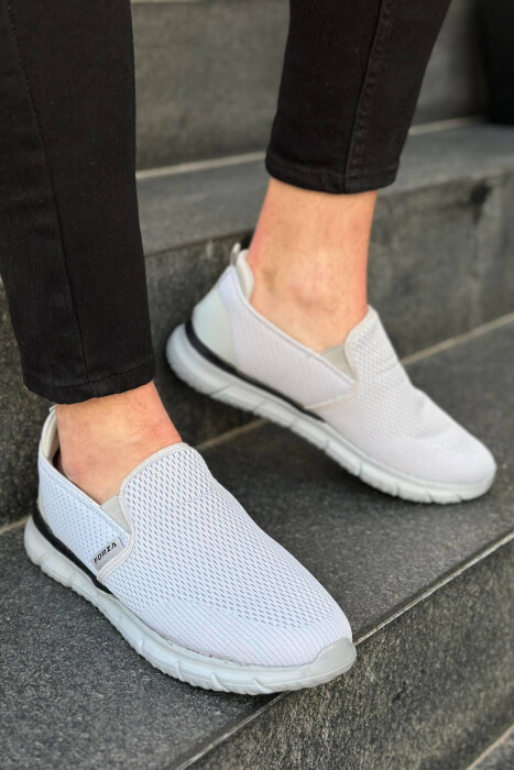 SIMPLE EVERYDAY MAN SHOES GREY/GRI - KLAUDIO FASHION