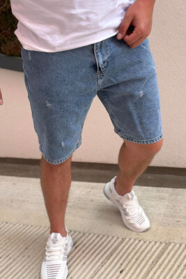 SIMPLE EVERYDAY MAN SHORT JEANS LIGHTBLUE/BZ 