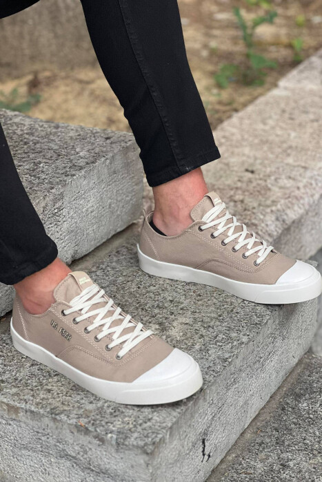 SIMPLE EVERYDAY MAN SNEAKERS BEIGE/BEZHE 