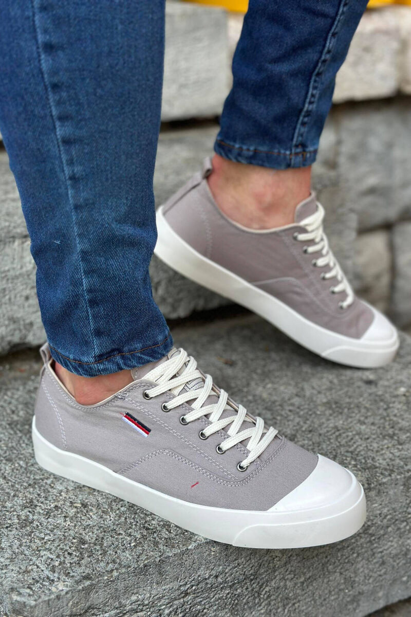 SIMPLE EVERYDAY MAN SNEAKERS BEIGE/BEZHE - 1