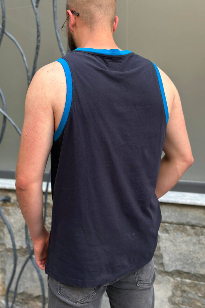 SIMPLE EVERYDAY MAN TANK TOP BLUE/BLU - 2