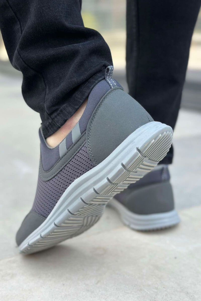 SIMPLE EVERYDAY MEN SNEAKERS DARK GREY/GEE - 2