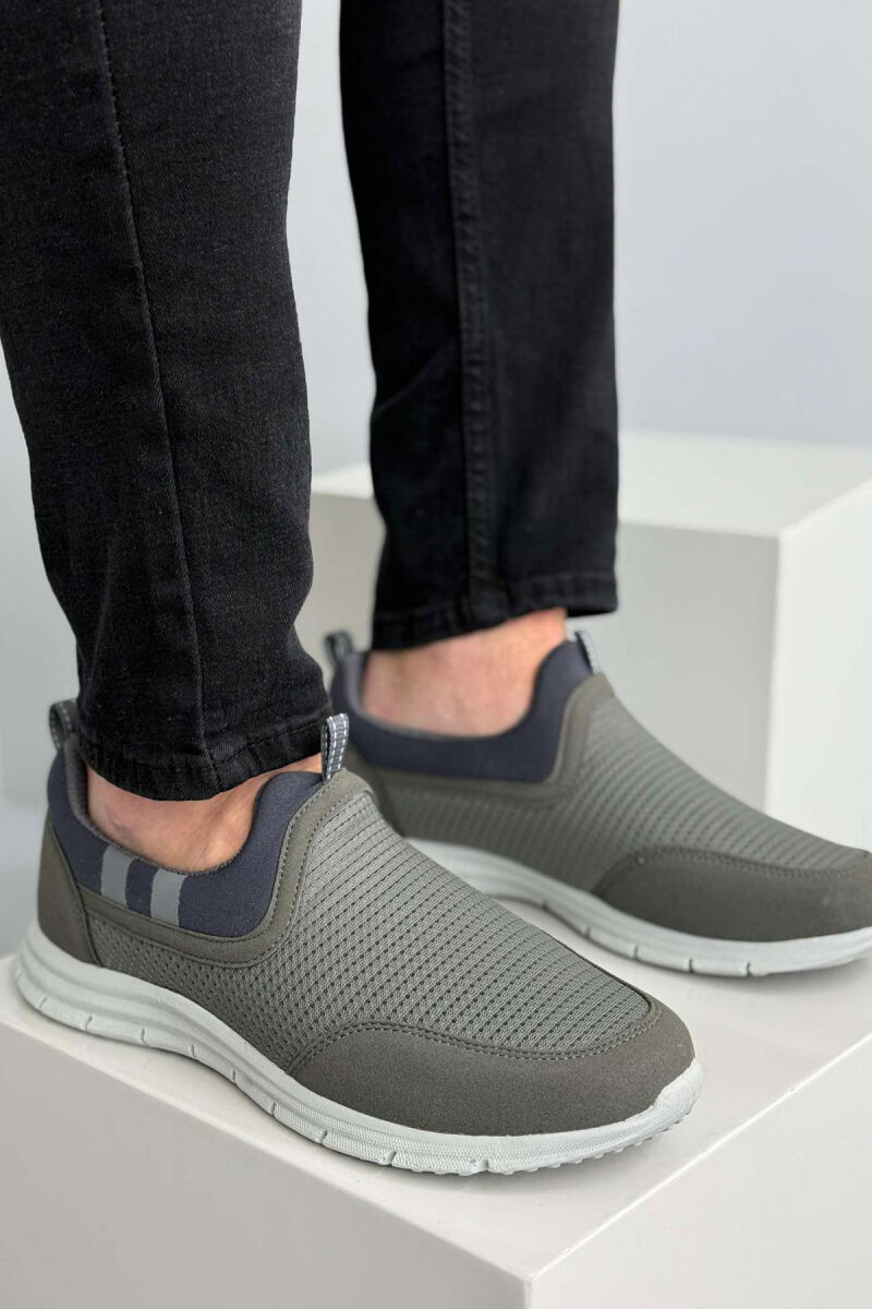 SIMPLE EVERYDAY MEN SNEAKERS GREEN/JESHILE - 1