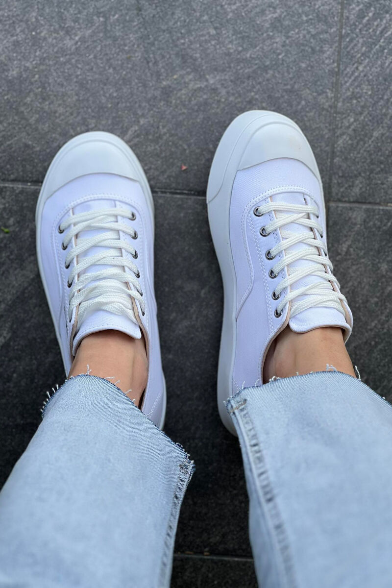 SIMPLE EVERYDAY WOMAN SHOES WHITE-E BARDHE - 2