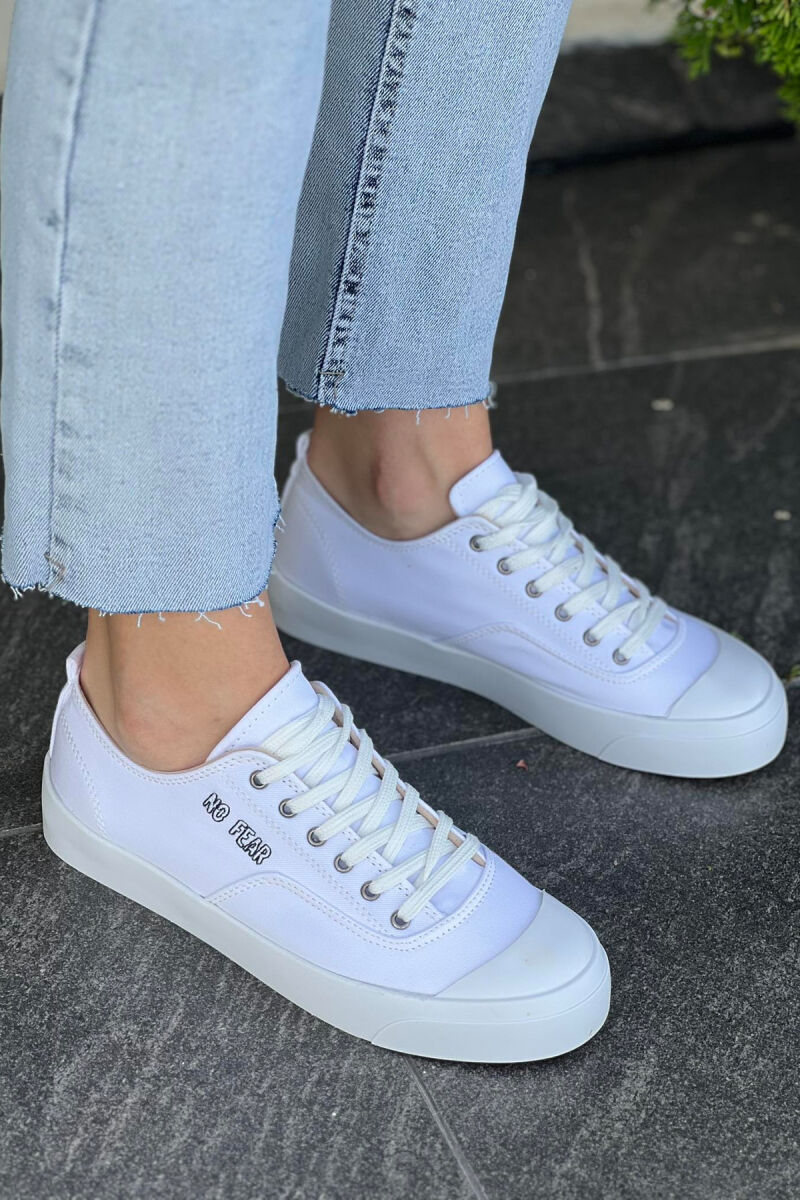 SIMPLE EVERYDAY WOMAN SHOES WHITE-E BARDHE - 3