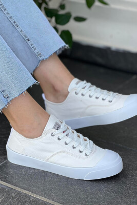 SIMPLE EVERYDAY WOMAN SHOES WHITE-E BARDHE 