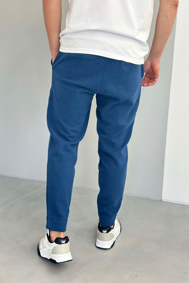 SIMPLE FLUFFY MEN SWEATPANTS BLUE/BLU - 2