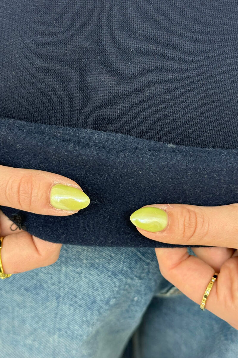 SIMPLE FLUFFY WOMEN HOODIE PINK/ROZE - 2