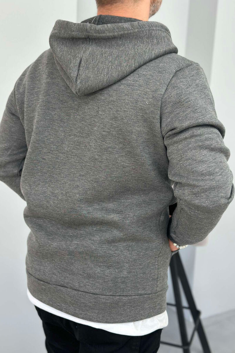 SIMPLE HOOD MEN JACKETS GREY/GRI - 5