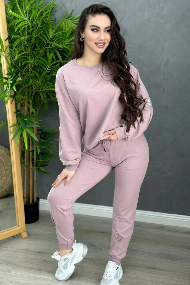 SIMPLE HOOD WOMAN TWO PIECE SET VINEGAR/UTHULL - 1