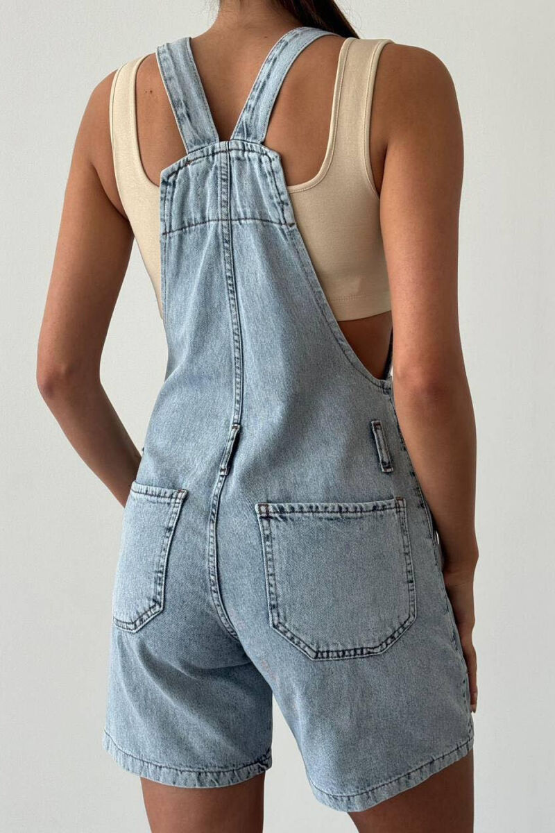 SIMPLE JEAN WOMEN JUMPSUIT LIGHTBLUE/BZ - 3